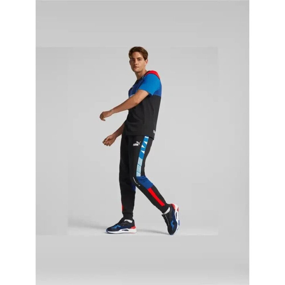 PUMA BMW MOTORSPORT SDS Men's T-Shirt Color Black and Blue Size XXL NWT - Picture 6 of 15